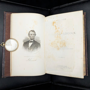 The Life of Abraham Lincoln by J.G. Holland (RARE, First Edition), 1866 🏛️📜🇺🇸