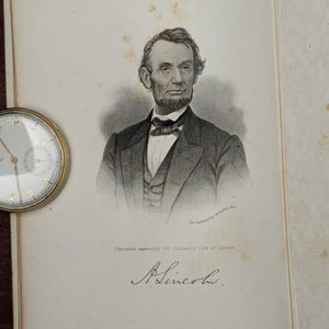The Life of Abraham Lincoln by J.G. Holland (RARE, First Edition), 1866 🏛️📜🇺🇸