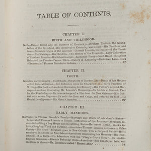 The Life of Abraham Lincoln by J.G. Holland (RARE, First Edition), 1866 🏛️📜🇺🇸