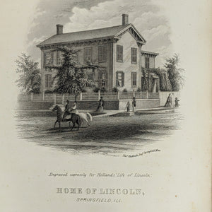 The Life of Abraham Lincoln by J.G. Holland (RARE, First Edition), 1866 🏛️📜🇺🇸