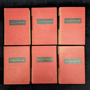 The Second World War by Winston S. Churchill (RARE, Complete First American Edition, 6-Volume Set), 1948–1953 🏛️⚔️🎖️