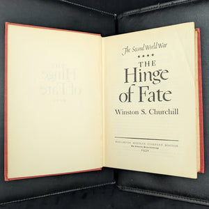 The Second World War by Winston S. Churchill (RARE, Complete First American Edition, 6-Volume Set), 1948–1953 🏛️⚔️🎖️