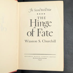 The Second World War by Winston S. Churchill (RARE, Complete First American Edition, 6-Volume Set), 1948–1953 🏛️⚔️🎖️