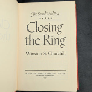 The Second World War by Winston S. Churchill (RARE, Complete First American Edition, 6-Volume Set), 1948–1953 🏛️⚔️🎖️