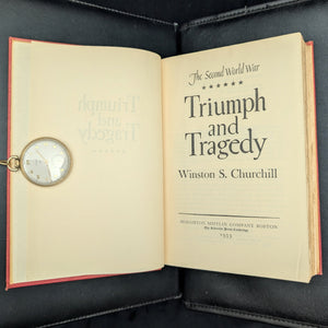 The Second World War by Winston S. Churchill (RARE, Complete First American Edition, 6-Volume Set), 1948–1953 🏛️⚔️🎖️