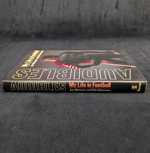 Audibles: My Life in Football by Joe Montana (First Edition), 1986 🏈📜🏆