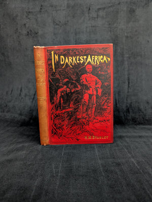 In Darkest Africa by Henry M. Stanley (RARE Six Volume Set), 1890 🌍📜🧭