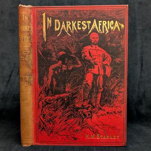 In Darkest Africa by Henry M. Stanley (RARE Six Volume Set), 1890 🌍📜🧭