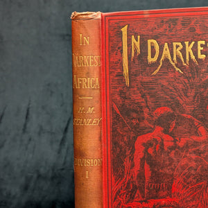 In Darkest Africa by Henry M. Stanley (RARE Six Volume Set), 1890 🌍📜🧭