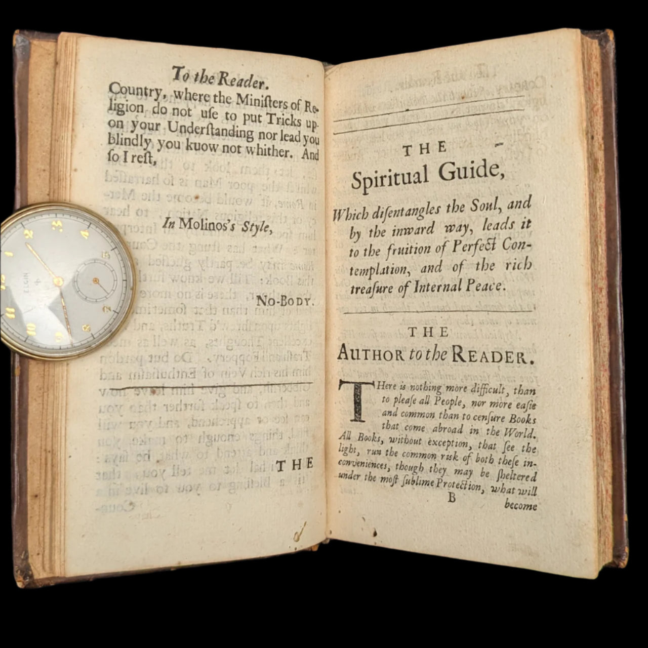 The Spiritual Guide by Michael de Molinos (Extremely Rare First English Edition), 1688 📖✝️🕊️