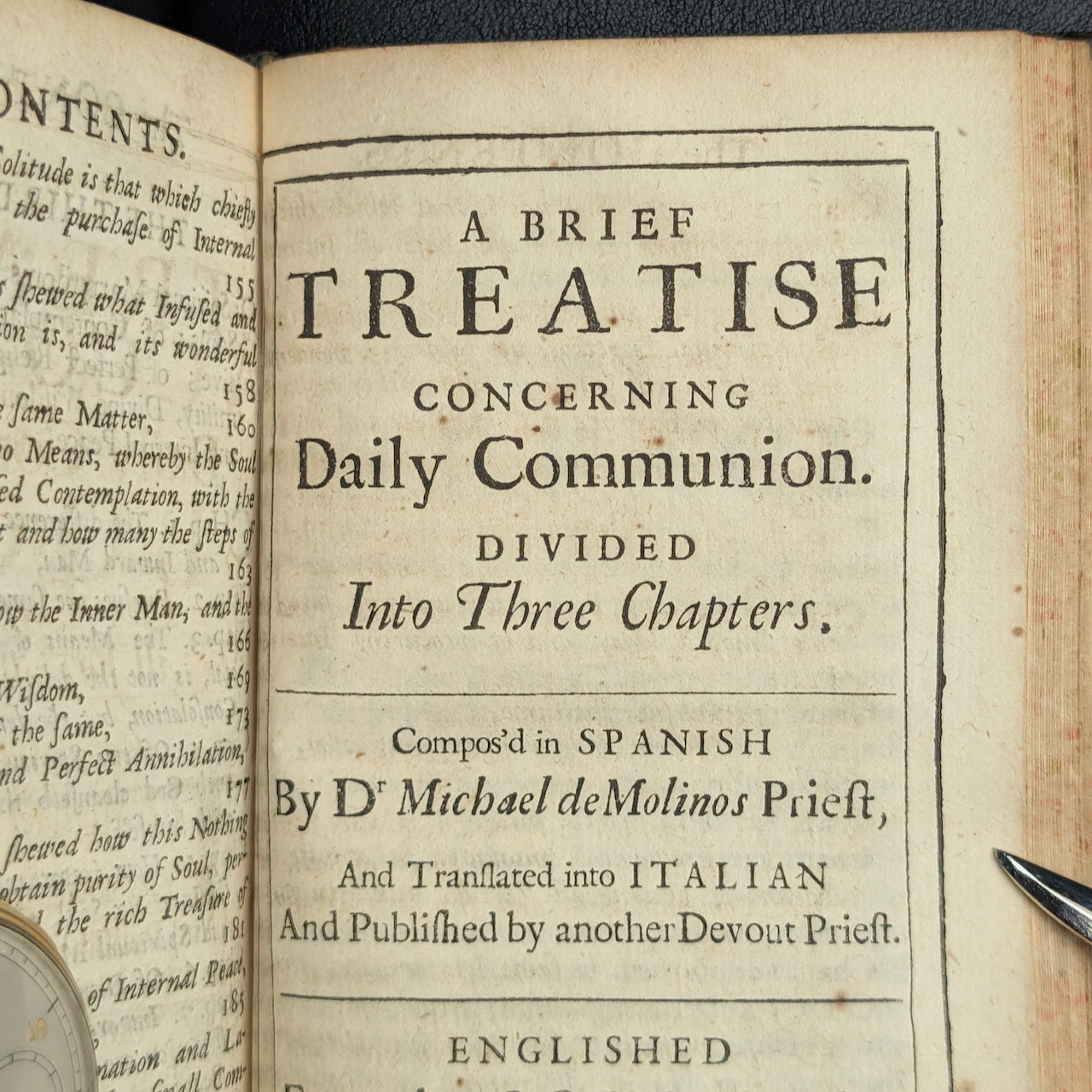 The Spiritual Guide by Michael de Molinos (Extremely Rare First English Edition), 1688 📖✝️🕊️
