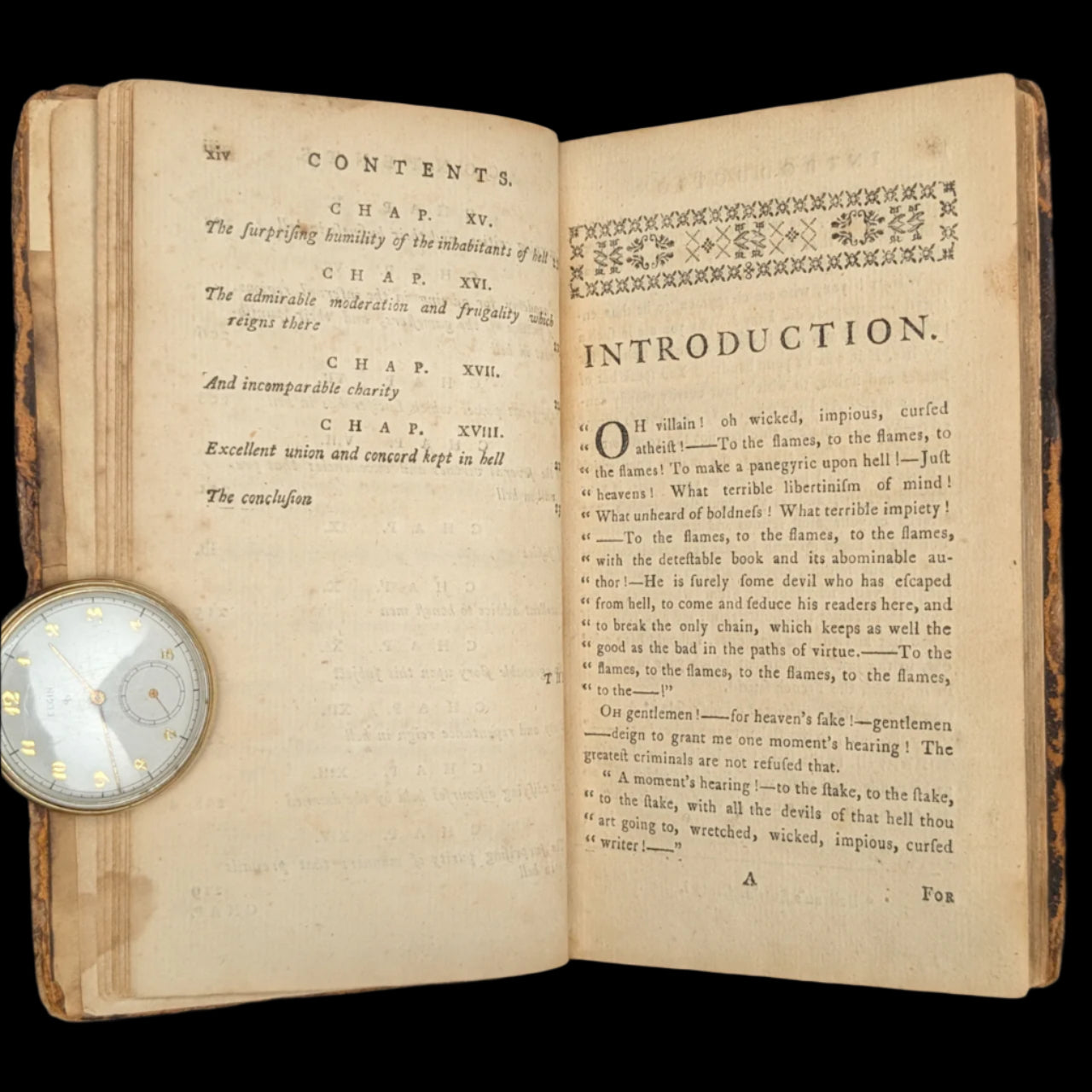 The Praise of Hell: Or, a View of the Infernal Regions (Extremely Rare, First English Edition), 1765 🔥👹📜