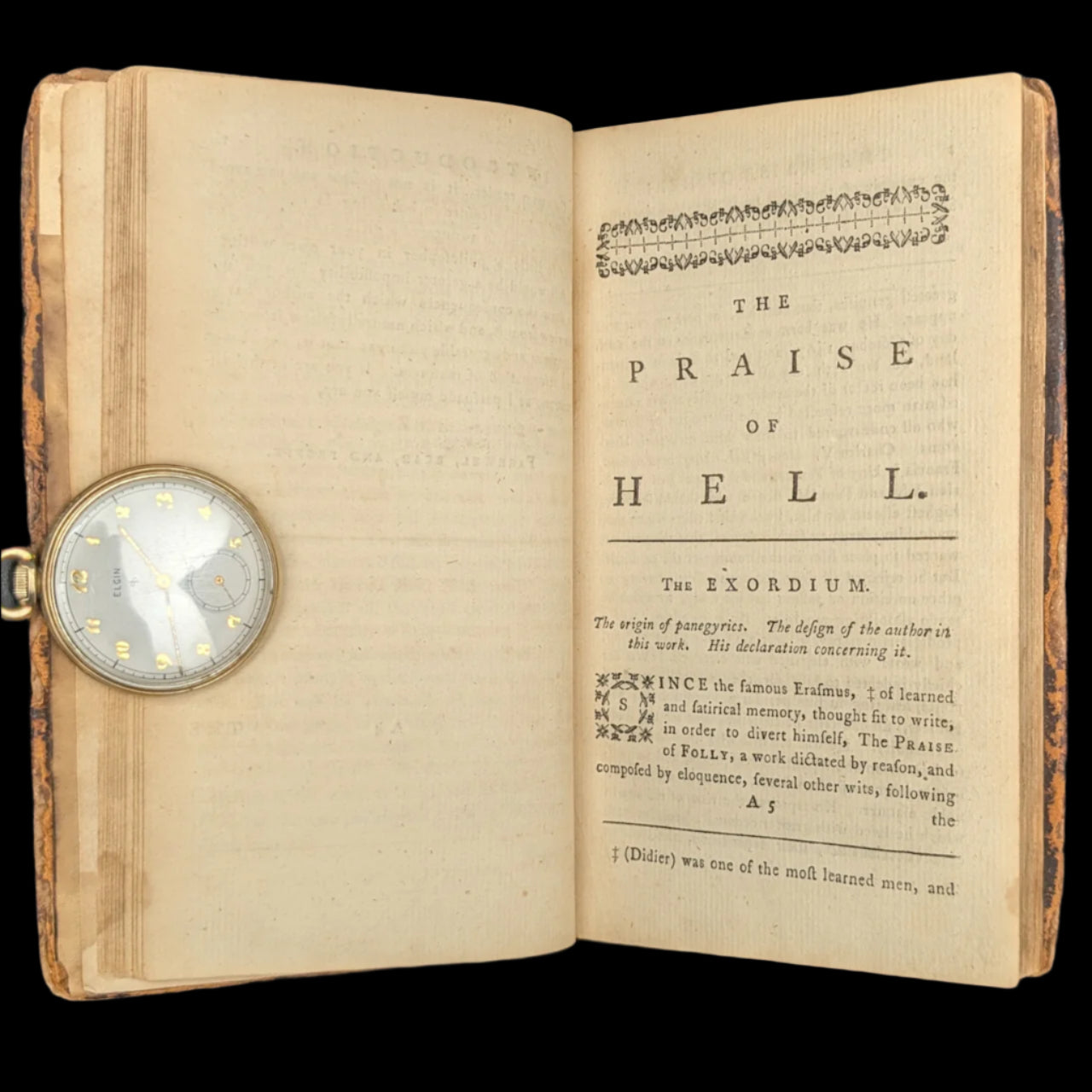 The Praise of Hell: Or, a View of the Infernal Regions (Extremely Rare, First English Edition), 1765 🔥👹📜
