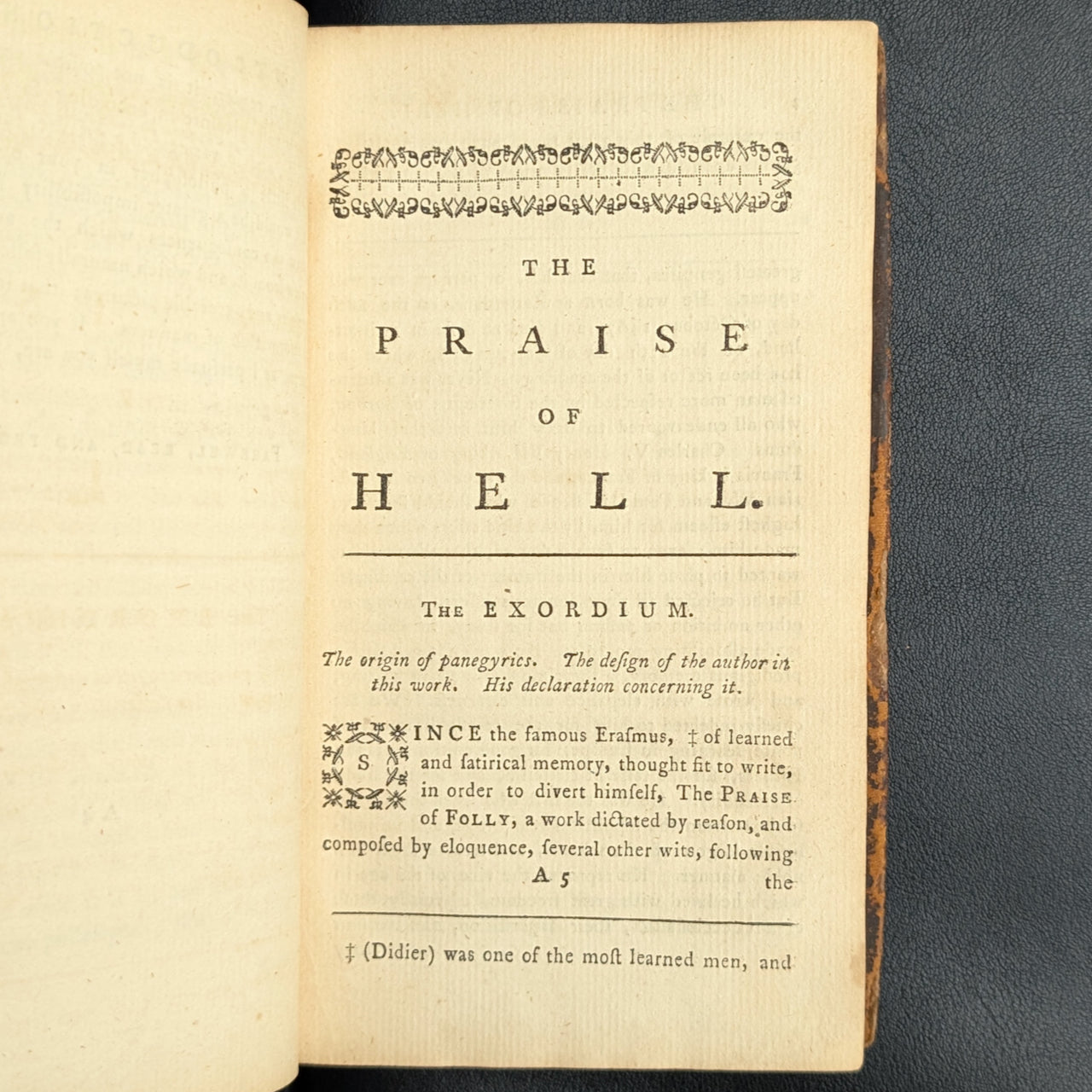The Praise of Hell: Or, a View of the Infernal Regions (Extremely Rare, First English Edition), 1765 🔥👹📜