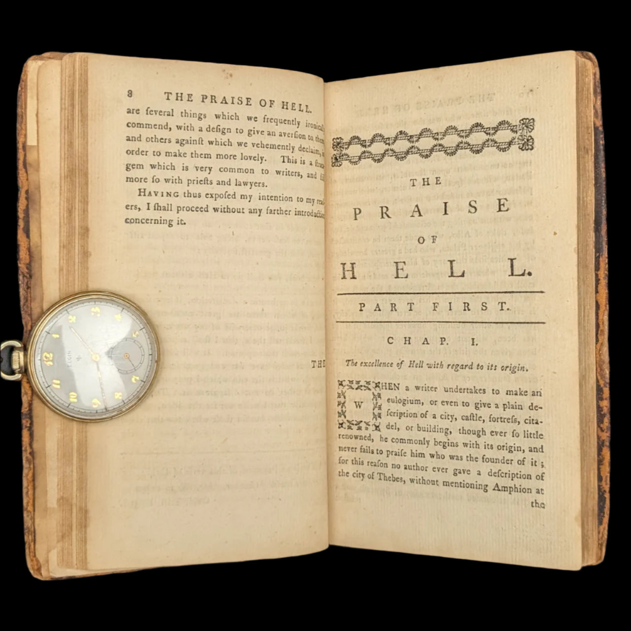 The Praise of Hell: Or, a View of the Infernal Regions (Extremely Rare, First English Edition), 1765 🔥👹📜