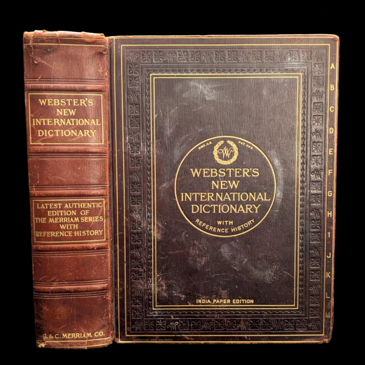 Webster's New International Dictionary by G. & C. Merriam Co. (RARE India Paper Edition), 1915 🕰️ 📜📚