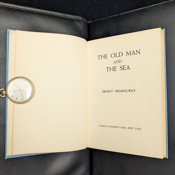 The Old Man and the Sea by Ernest Hemingway (Eighth Printing, 1963), 1952 📜🎣