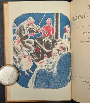 The Long Winter by Laura Ingalls Wilder (Early 1940 Printing), Newbery Honor 📜❄️🚂