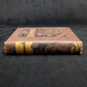 Lord Byron’s Poems and Dramas (Victorian Decorative Binding), Belford, Clarke & Co. 1887 📖⚜️🥀