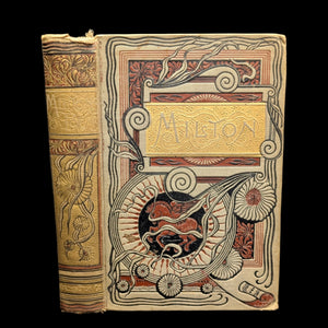 The Poetical Works of John Milton by John Milton (Aesthetic Movement Binding), 1889 📜🎨🇺🇸