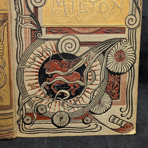 The Poetical Works of John Milton by John Milton (Aesthetic Movement Binding), 1889 📜🎨🇺🇸