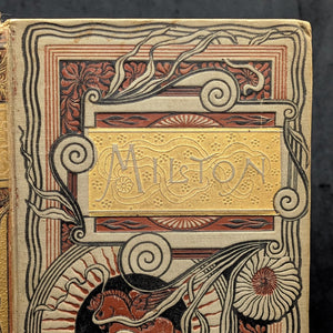 The Poetical Works of John Milton by John Milton (Aesthetic Movement Binding), 1889 📜🎨🇺🇸