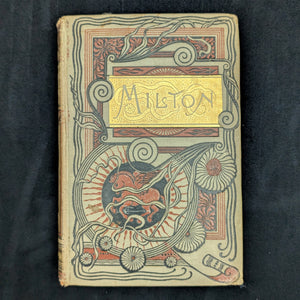 The Poetical Works of John Milton by John Milton (Aesthetic Movement Binding), 1889 📜🎨🇺🇸