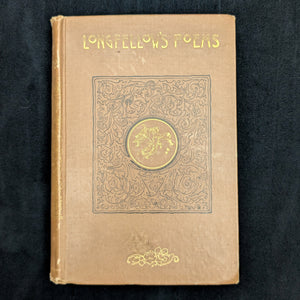 The Early Poems of Henry Wadsworth Longfellow (Aesthetic Binding), 1890 📜🇺🇸🎄