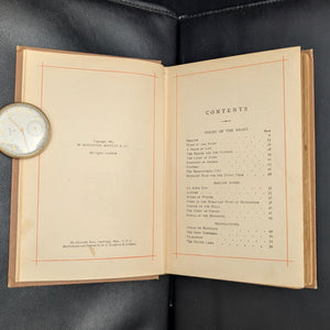 The Early Poems of Henry Wadsworth Longfellow (Aesthetic Binding), 1890 📜🇺🇸🎄