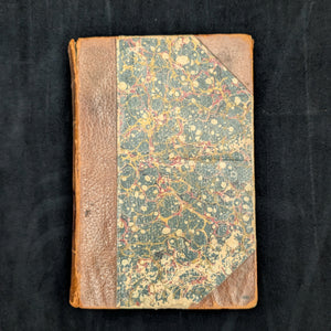 The Old Curiosity Shop and Hard Times by Charles Dickens (Leather and Marbled Paper), c. 1890 📜🇬🇧🕰️
