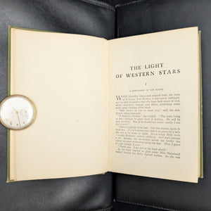 The Light Of Western Stars by Zane Grey (Early Grosset & Dunlap Issue), 1914 🤠🌟🌵