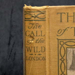 The Call of The Wild by Jack London (1910 Reprint, Oregon Bookstore Stamp) 🐺🌲📚