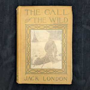 The Call of The Wild by Jack London (1910 Reprint, Oregon Bookstore Stamp) 🐺🌲📚