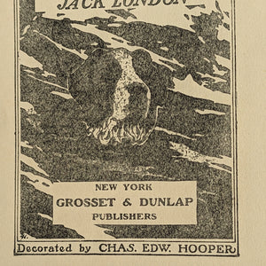 The Call of The Wild by Jack London (1910 Reprint, Oregon Bookstore Stamp) 🐺🌲📚