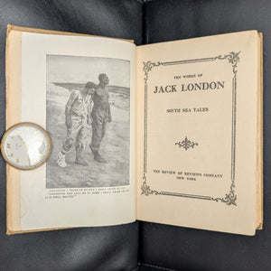 The Works Of Jack London, South Sea Tales (Sacramento Library Withdrawal), 1911 📚🏝️🚢