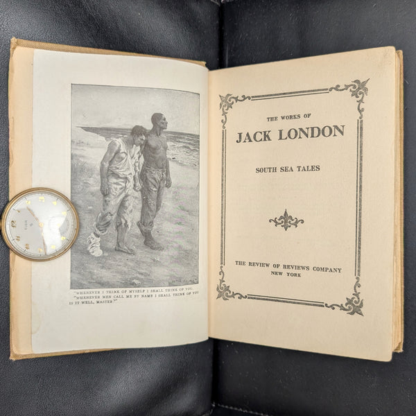 The Works Of Jack London, South Sea Tales (Sacramento Library Withdrawal), 1911 📚🏝️🚢