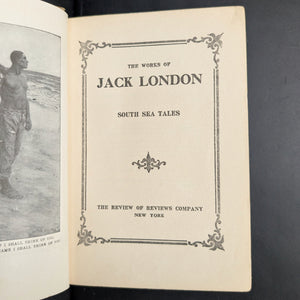 The Works Of Jack London, South Sea Tales (Sacramento Library Withdrawal), 1911 📚🏝️🚢