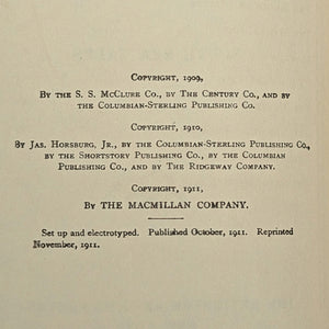 The Works Of Jack London, South Sea Tales (Sacramento Library Withdrawal), 1911 📚🏝️🚢