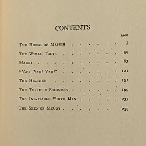 The Works Of Jack London, South Sea Tales (Sacramento Library Withdrawal), 1911 📚🏝️🚢