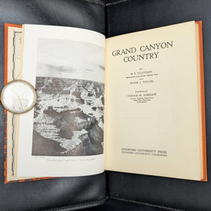 Grand Canyon Country by M. R. Tillotson & Frank J. Taylor (1944 Stanford Press Printing) - National Park Service History ๐๏ธ๐๐บ๐ธ