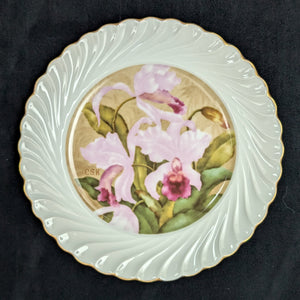 Hand-Painted Commemorative Plate Set – Haviland Limoges for D.A.R. "A Legacy Preserved" (c. 1982) 🌸⚜️🇫🇷