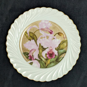 Hand-Painted Commemorative Plate Set – Haviland Limoges for D.A.R. "A Legacy Preserved" (c. 1982) 🌸⚜️🇫🇷