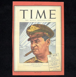 TIME Magazine Pony Edition Cover Set (Four World War II Leaders), May–Aug 1945 🇺🇸⚔️📰