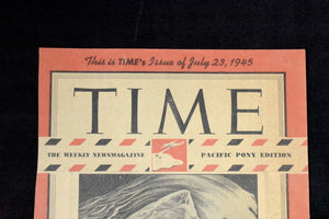 TIME Magazine Pony Edition Cover Set (Four World War II Leaders), May–Aug 1945 🇺🇸⚔️📰