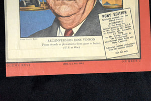 TIME Magazine Pony Edition Cover Set (Four World War II Leaders), May–Aug 1945 🇺🇸⚔️📰