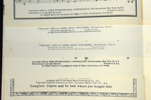 Aaron Gonzalez Signed Sheet Music Collection (Beverly Hills Rumba, Tu Cariño, & Latin Jazz Ephemera), Circa 1937–1953 🎼✍️🌴