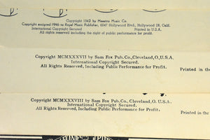 Aaron Gonzalez Signed Sheet Music Collection (Beverly Hills Rumba, Tu Cariño, & Latin Jazz Ephemera), Circa 1937–1953 🎼✍️🌴