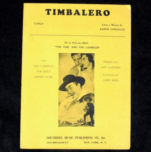Aaron Gonzalez Signed Sheet Music Collection (Beverly Hills Rumba, Tu Cariño, & Latin Jazz Ephemera), Circa 1937–1953 🎼✍️🌴
