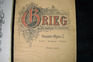 Vintage Music Sheet Collection by Clementi, Bach, Mozart, Grieg (Classical, Rare), 1910s-1930s 🎶🎻🎹📜