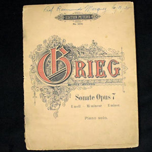 Vintage Music Sheet Collection by Clementi, Bach, Mozart, Grieg (Classical, Rare), 1910s-1930s 🎶🎻🎹📜
